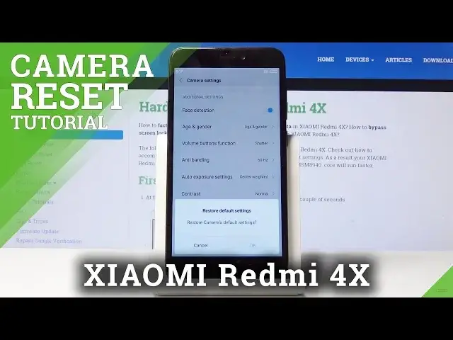 'Video thumbnail for How to Reset Camera Settings in Xiaomi Redmi 4X - Restore Camera Defaults'