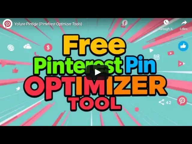 'Video thumbnail for Free Pinterest Pin Optimizer Tool | Boost Your Pin Visibility'