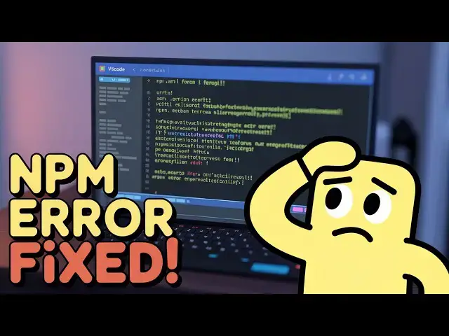 'Video thumbnail for How to fix npm error could not determine executable to run npm error in VSCode in Terminal'