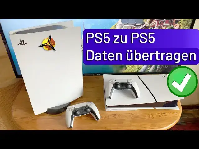 'Video thumbnail for PS5 zu PS5: Daten per LAN-Kabel übertragen'