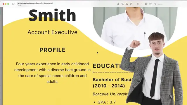 'Video thumbnail for Upgrade Your Resume with Canva!'