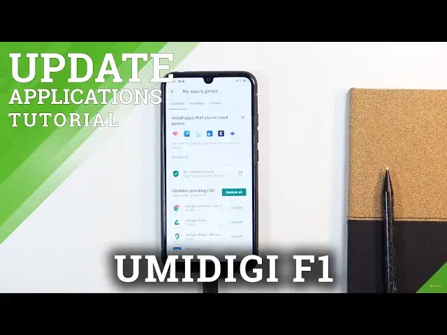 'Video thumbnail for How to Update Apps in UMIDIGI F1 – Download Latest App Version'
