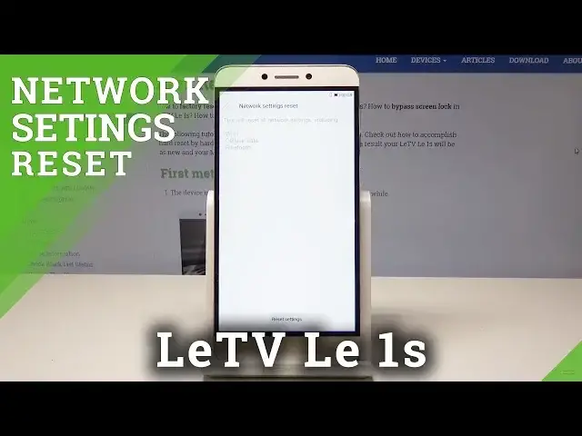 'Video thumbnail for How to Reset Network Settings in LeTV Le 1s - Restore Default Network Settings'