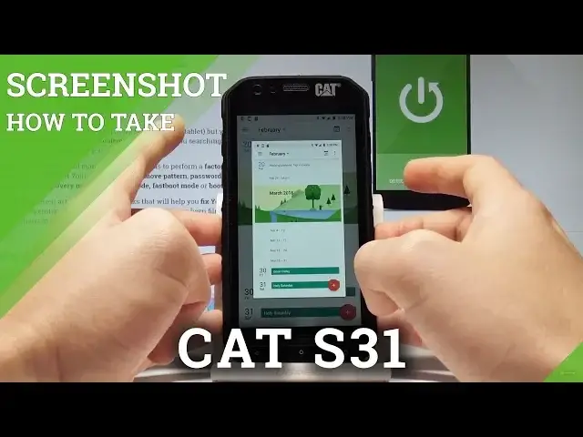 'Video thumbnail for How to Take Screenshot in CAT S31 - Capture Screen |HardReset.info'