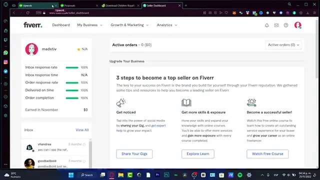 'Video thumbnail for Fiverr Vs Upwork (2024) Which is Better For Freelancers (1)'