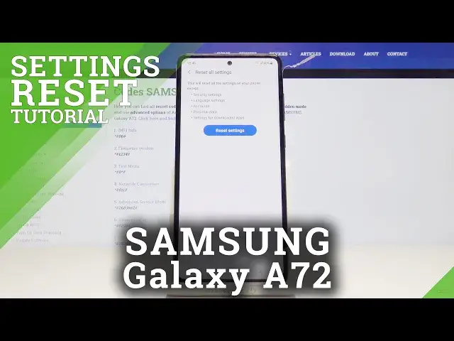 'Video thumbnail for How to Reset Settings on SAMSUNG Galaxy A72 – Factory Reset'