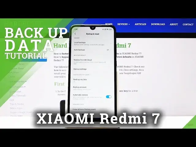 'Video thumbnail for How to Activate Google Backup in XIAOMI Redmi 7 – Create Google Account'