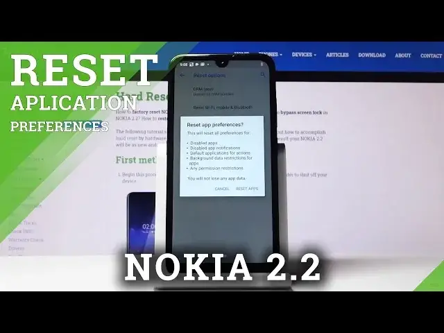 'Video thumbnail for How to Reset App Preferences in NOKIA 2.2 – Restore App Defaults'