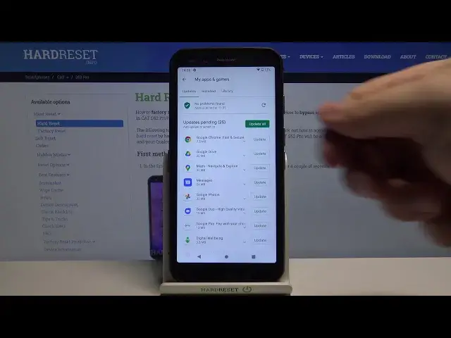 'Video thumbnail for How to Restore Default App Settings in CAT S62 Pro - Reset App Preferences'