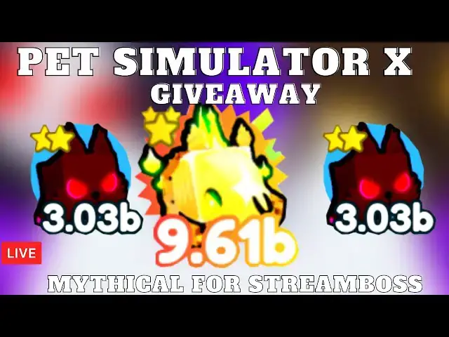 'Video thumbnail for 🔴ROBLOX is DOWN? PET Simulator X RAINBOW CURSED EGG Halloween Pets Giveaway |  ROBLOX Owlzo'
