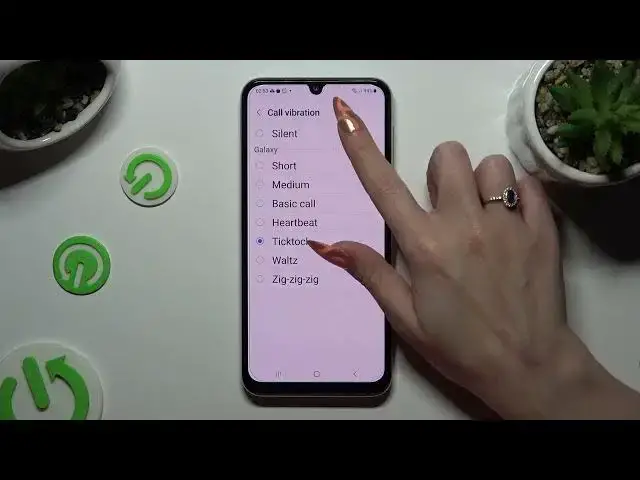 'Video thumbnail for How to Find & Change the Vibration Settings & Preferences on a SAMSUNG Galaxy M34'