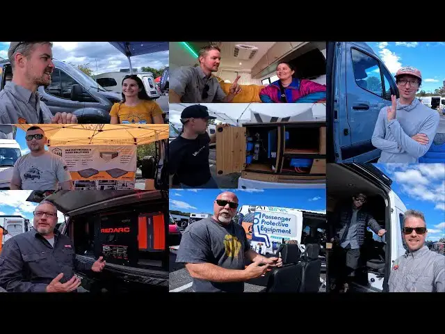 'Video thumbnail for Vendor Interviews & Marine One Specs From Adventure Van Expo TN 2022'