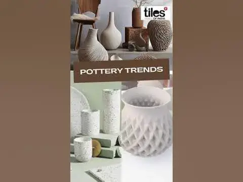 'Video thumbnail for 10 Pottery Trends For 2024 #tilesofindia #floordecor #artistictile #floordesign #tilestyle #design'