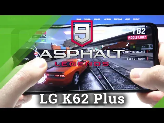'Video thumbnail for LG K62 Plus - Asphalt 9 Game Test'