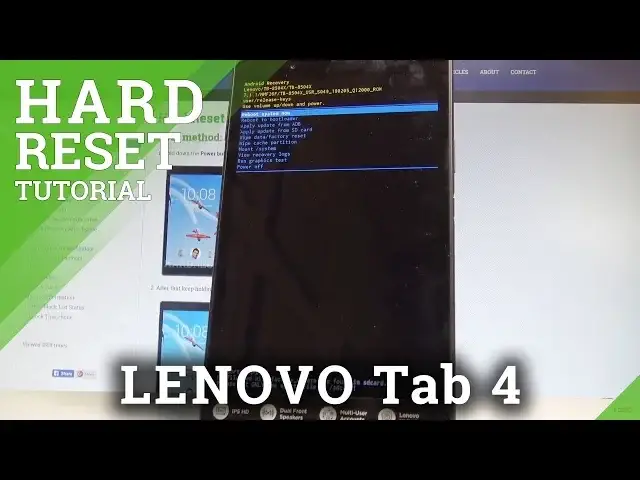 'Video thumbnail for How to Hard Reset LENOVO Tab 4 - Bypass Screen Lock / Format |HardReset.Info'