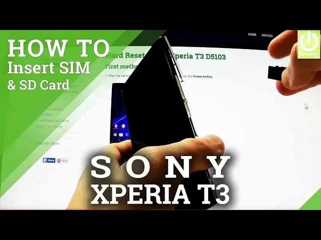'Video thumbnail for How to Insert SIM & Micro SD in SONY Xperia T3'