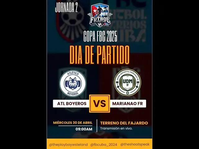 'Video thumbnail for Atlético Boyeros vs FR Marianao'