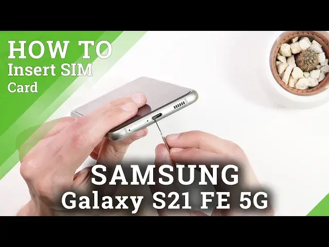 'Video thumbnail for How to Insert SIM Card in SAMSUNG Galaxy S21 FE 5G  - Find and Open SIM Slot'