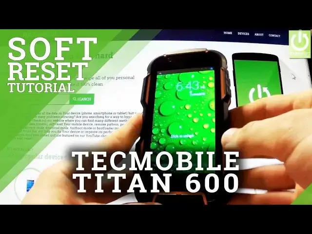 'Video thumbnail for Soft Reset TECMOBILE Titan 600 - Open the Back Cover and Remove the Battery'
