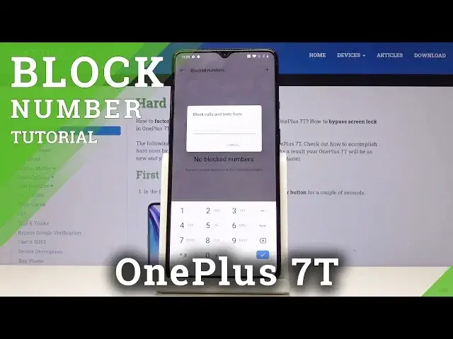 'Video thumbnail for How to Block Calls & Messages on OnePlus 7T - Blacklist Numbers'