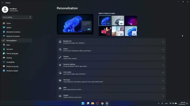 'Video thumbnail for How to Use Themes on Windows 11?'