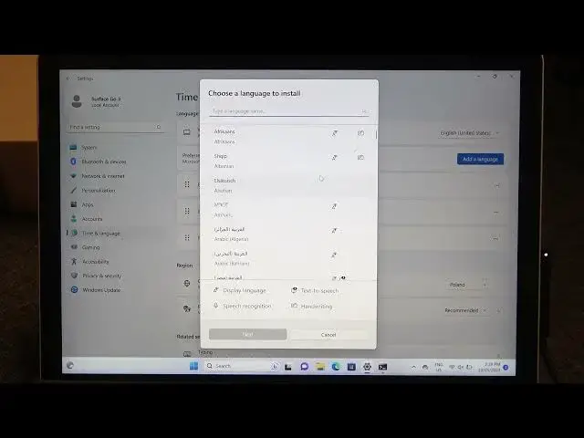 'Video thumbnail for How to Change Language on Microsoft Surface Go 3'