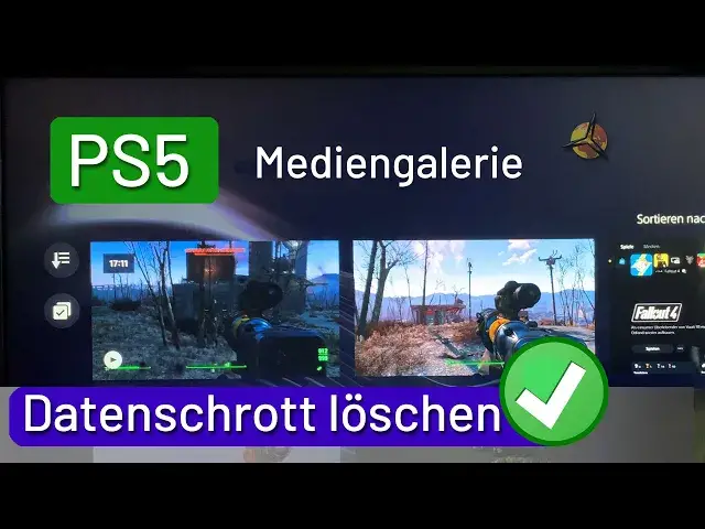 'Video thumbnail for PS5 mehr Speicherplatz - Datenschrott löschen'