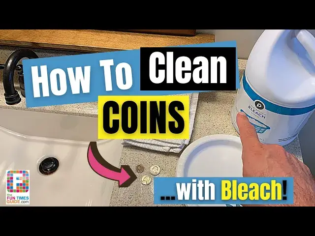 'Video thumbnail for How To Clean Coins With Bleach (Pennies, Nickels, And Silver Coins)'