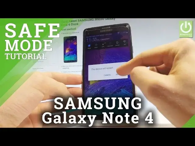 'Video thumbnail for How to Enter Safe Mode in SAMSUNG Galaxy Note 4 - Quit Safe Mode'