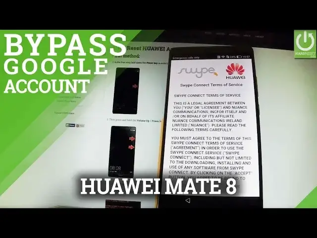 'Video thumbnail for HUAWEI Ascend Mate 8 Bypass Google Verfication / Remove FRP / Free Method'