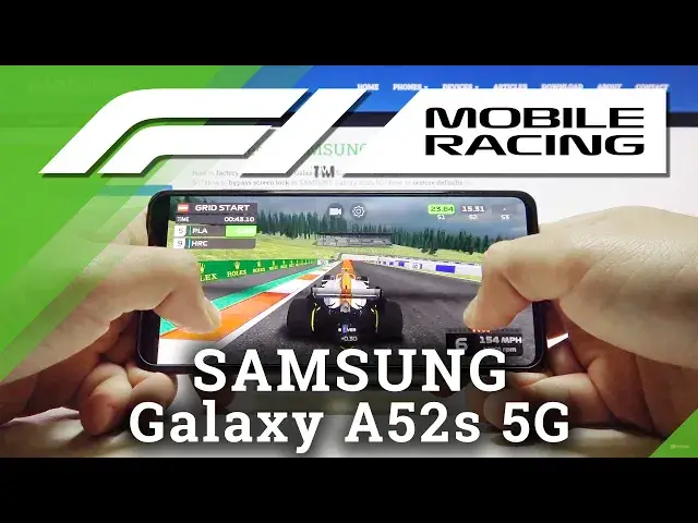 'Video thumbnail for F1 Mobile Racing  Game Test on SAMSUNG Galaxy A52s 5G – Short Gameplay'