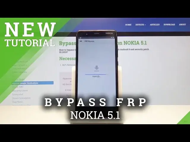 'Video thumbnail for How to Bypass Google Verification in NOKIA 5.1 - Skip Google Protection'