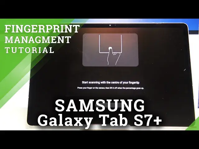 'Video thumbnail for How to Add Fingerprint to SAMSUNG Galaxy Tab S7+ - Scan and Add Fingerprint'