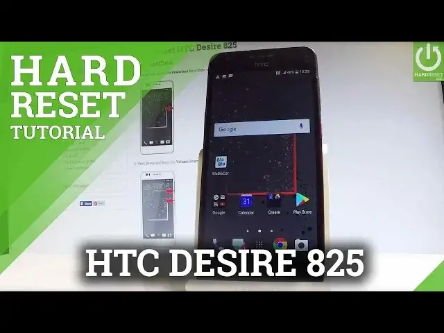 'Video thumbnail for Hard Reset HTC Desire 825 - Reset Code / Factory Reset'
