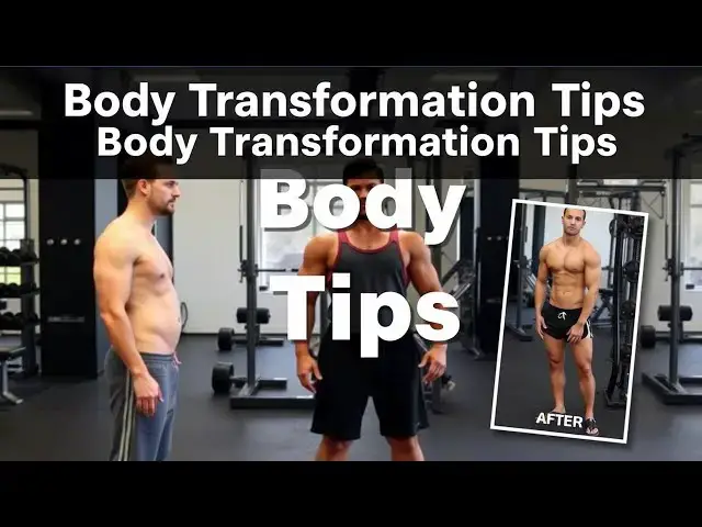 'Video thumbnail for 🔥 Body Transformation Tips: Get Fit & Build Muscle Fast!'