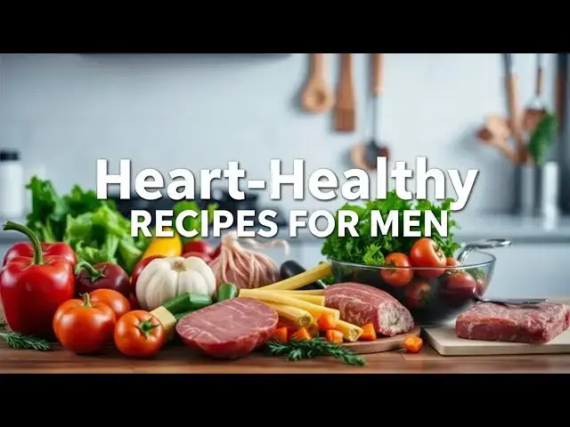 'Video thumbnail for Heart-Healthy Recipes for Men | Easy & Delicious Meals for a Strong Heart'