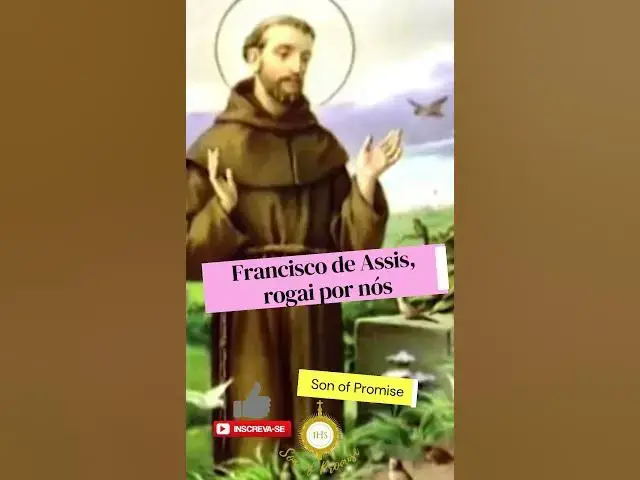 'Video thumbnail for São Francisco de Assis - Padroeiro dos pobres e animais'