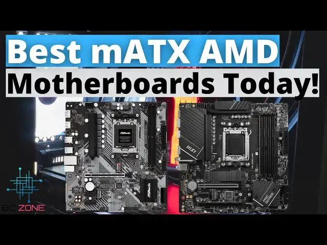 'Video thumbnail for The Best AMD Micro-ATX  Motherboards In 2025!'