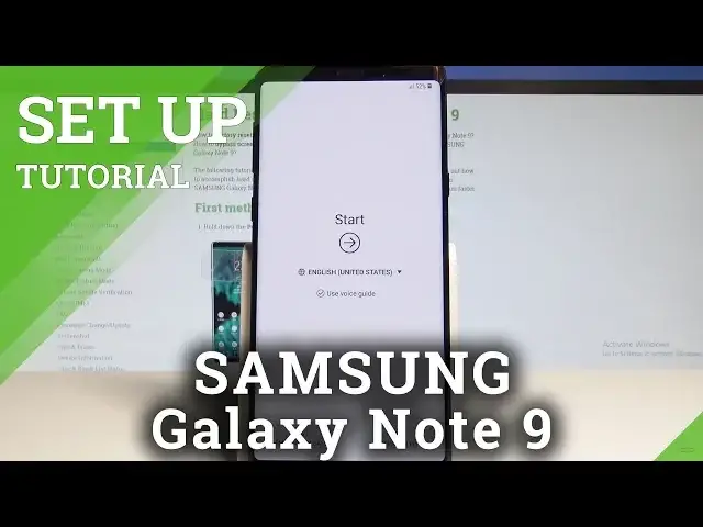 'Video thumbnail for How to Set Up SAMSUNG Galaxy Note 9 - Activation / Configuration |HardReset.Info'
