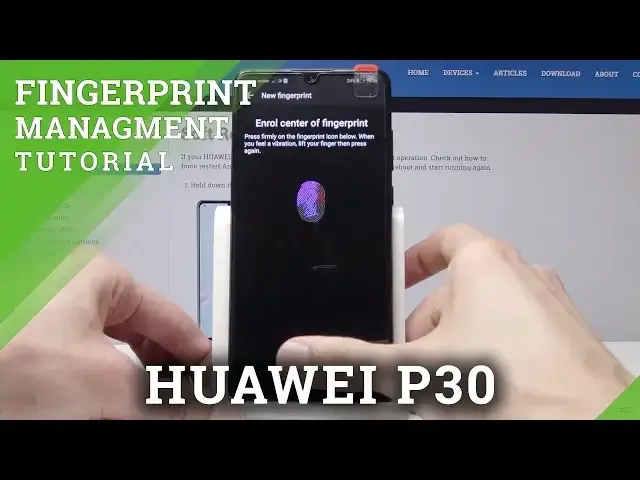 'Video thumbnail for How to Add Fingerprint in HUAWEI P30'