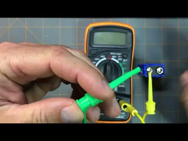 'Video thumbnail for Measuring a 9V Battery's Voltage Using a Multimeter'