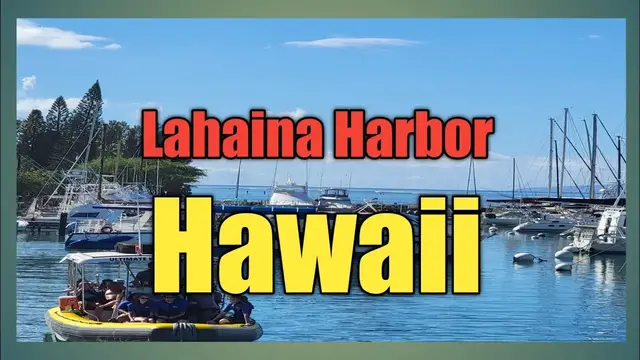 'Video thumbnail for Lahaina Harbor Maui Hawaii Tour Travel Guide Vlog, Things to do in Lahaina Maui'