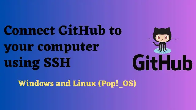 'Video thumbnail for How to Connect GitHub to Your Computer Using SSH in Windows and Linux'