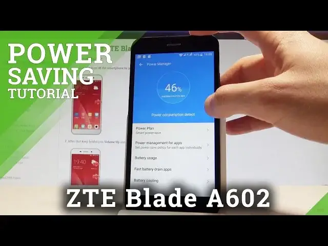 'Video thumbnail for How to Enable Battery Saver on ZTE Blade A602 - Power Saving Mode |HardReset.Info'