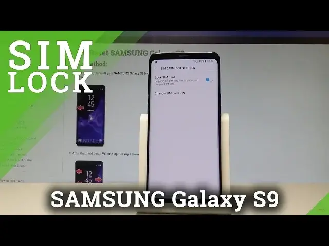 'Video thumbnail for How to Activate / Deactivate SIM Lock in SAMSUNG Galaxy S9 - PIN Lock |HardReset.Info'