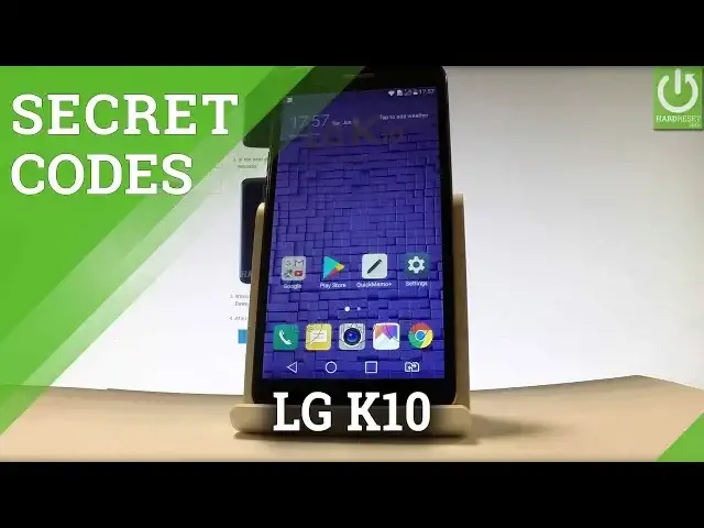 'Video thumbnail for Codes in LG K10 (2017) - Secret Menu / Hidden Options / Tricks'