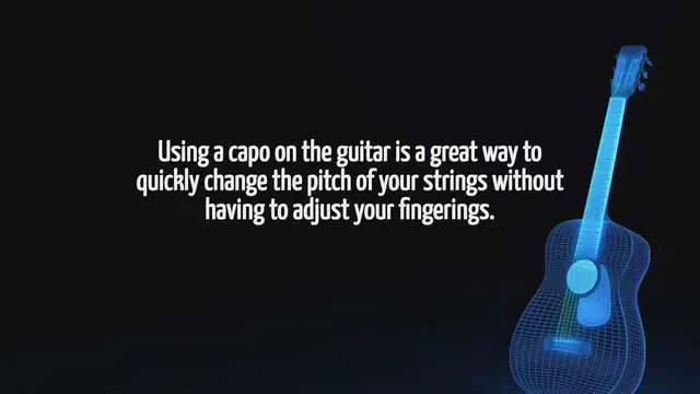 'Video thumbnail for How To Use A Capo On The Guitar'
