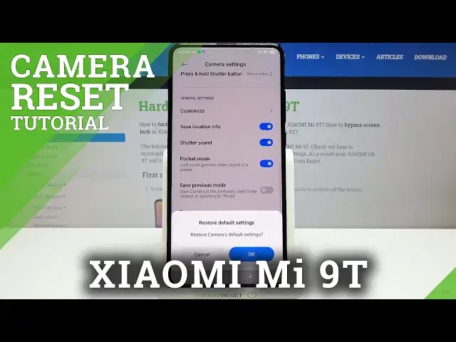 'Video thumbnail for How to Reset Camera Settings in XIAOMI Mi 9T – Restore Camera Defaults'