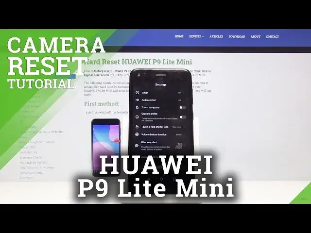 'Video thumbnail for How to Reset Camera in HUAWEI P9 Lite Mini - Restore Camera Settings'