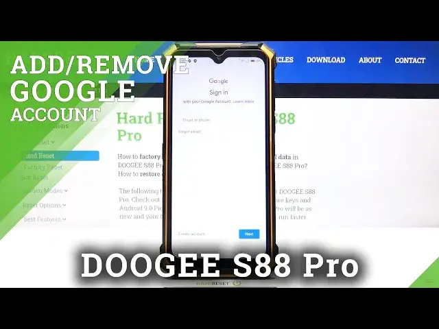 'Video thumbnail for How to Add & Remove Google Account in DOOGEE S88 Pro – Manage Google User'